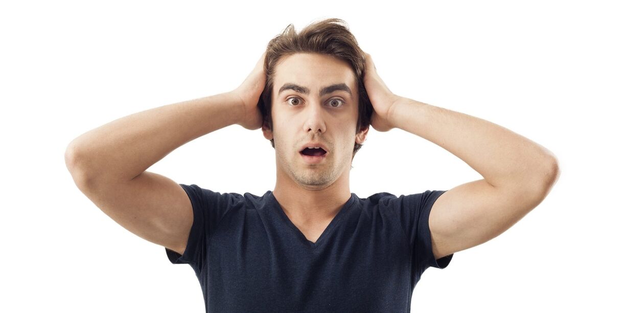Amazed young man hand holding head WHAT DO RECENT BANK POLICY CHANGES MEAN TO ME?